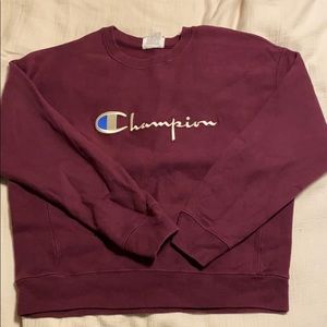 Craft champion purple sweatshirt